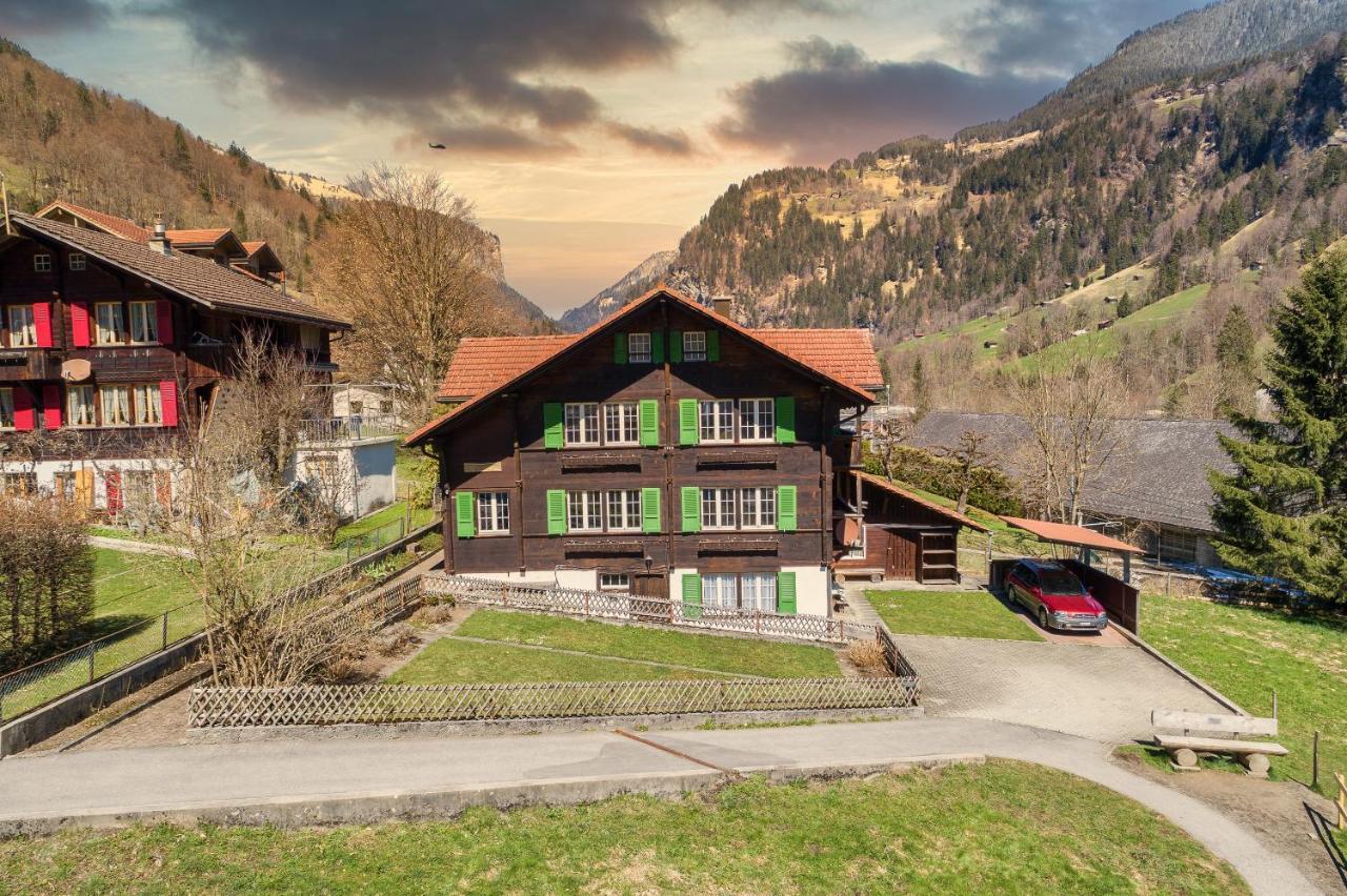 Chalet Pironnet With Best Views, Charm And Comfort! Apartment Lauterbrunnen Exterior photo