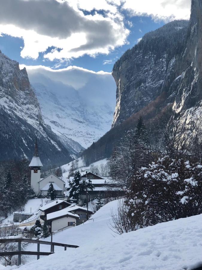 Chalet Pironnet With Best Views, Charm And Comfort! Apartment Lauterbrunnen Exterior photo