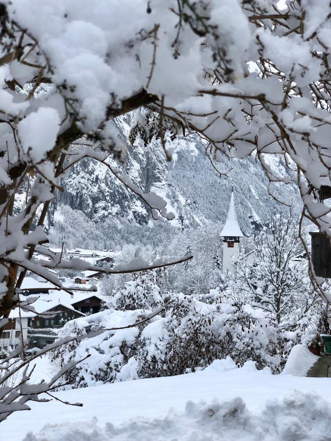 Chalet Pironnet With Best Views, Charm And Comfort! Apartment Lauterbrunnen Exterior photo